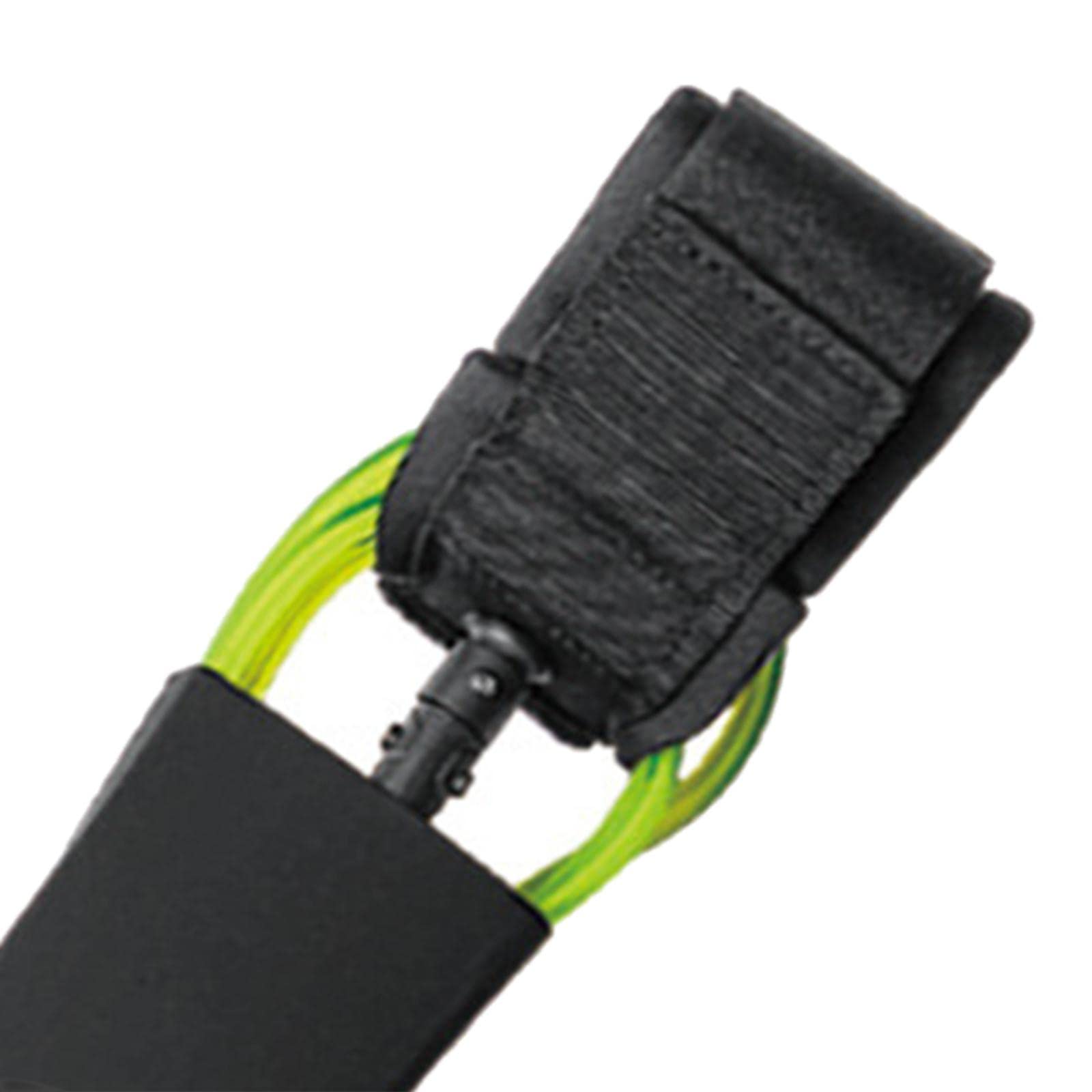 CAQYPVH Surfboard Leash, Elastic Cord Surf Board Leg Rope Straight Stand Up Paddle Board Leash, SUP Wrist Strap for Stand Up Paddle Boards, Water Sports, Green, 6ft
