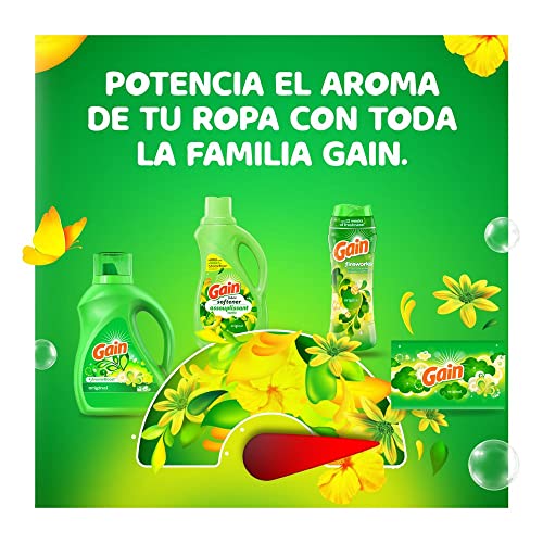 Image of Gain Liquid Laundry Detergent, Original Scent | 78 Loads | 113 fl oz | HE Compatible | Pack of 2