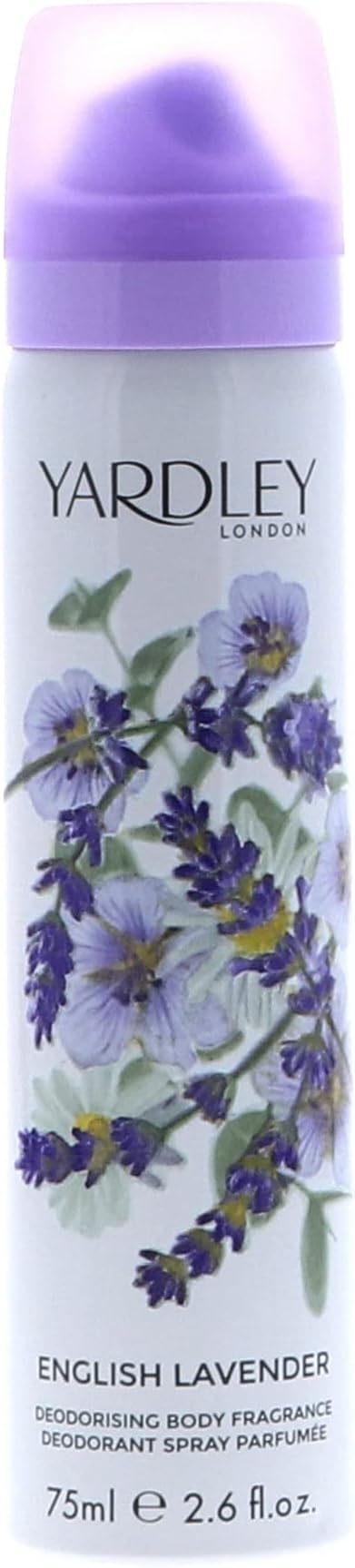 Yardley English Lavender Body Spray 2 x 2.5oz (75ml)