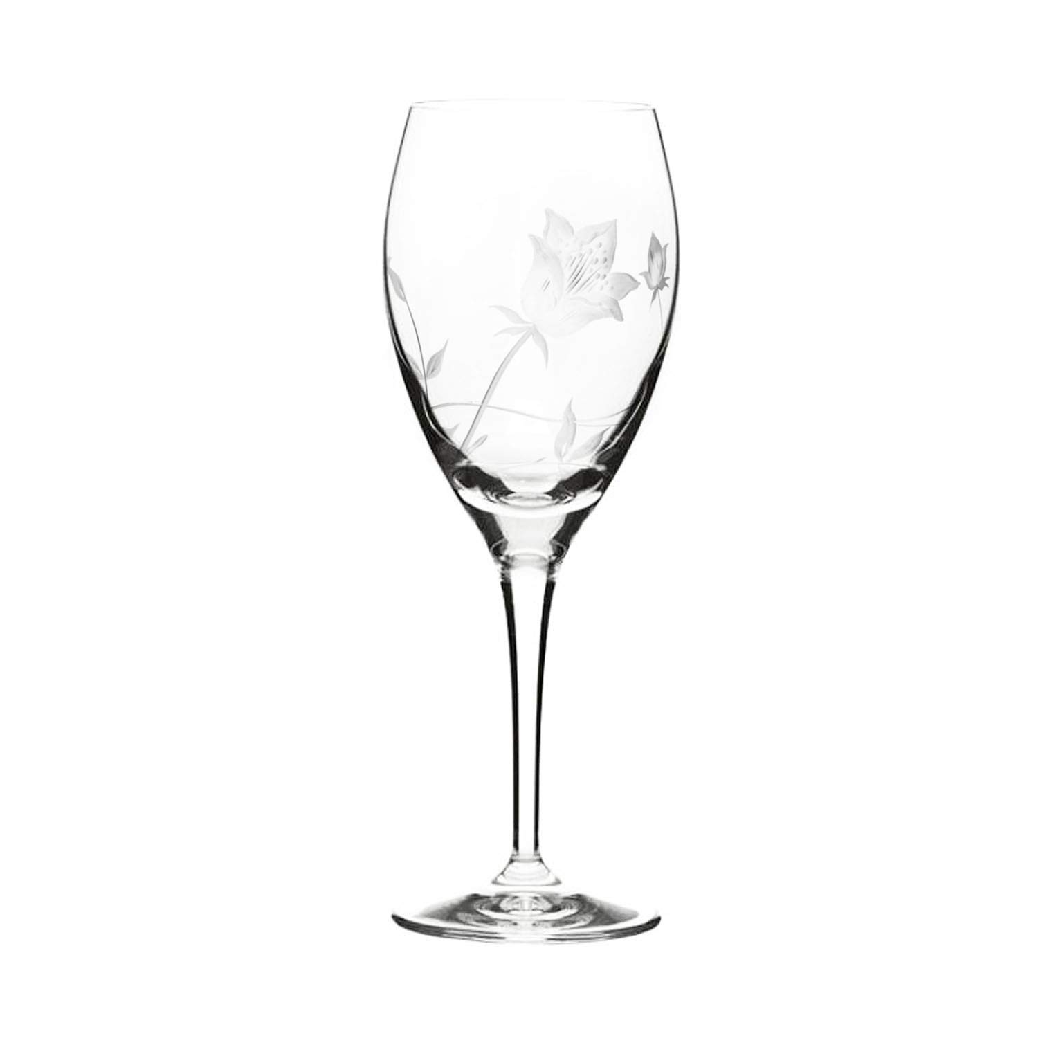 ARNSTADT KRISTALL Copa de vino tinto Liana (24 cm) cristal soplado artesanalmente · tallado a mano · Hecho a mano en Alemania