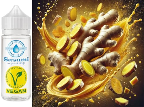 Gingembre arôme concentré Sasami 100 ml formule pure vegan