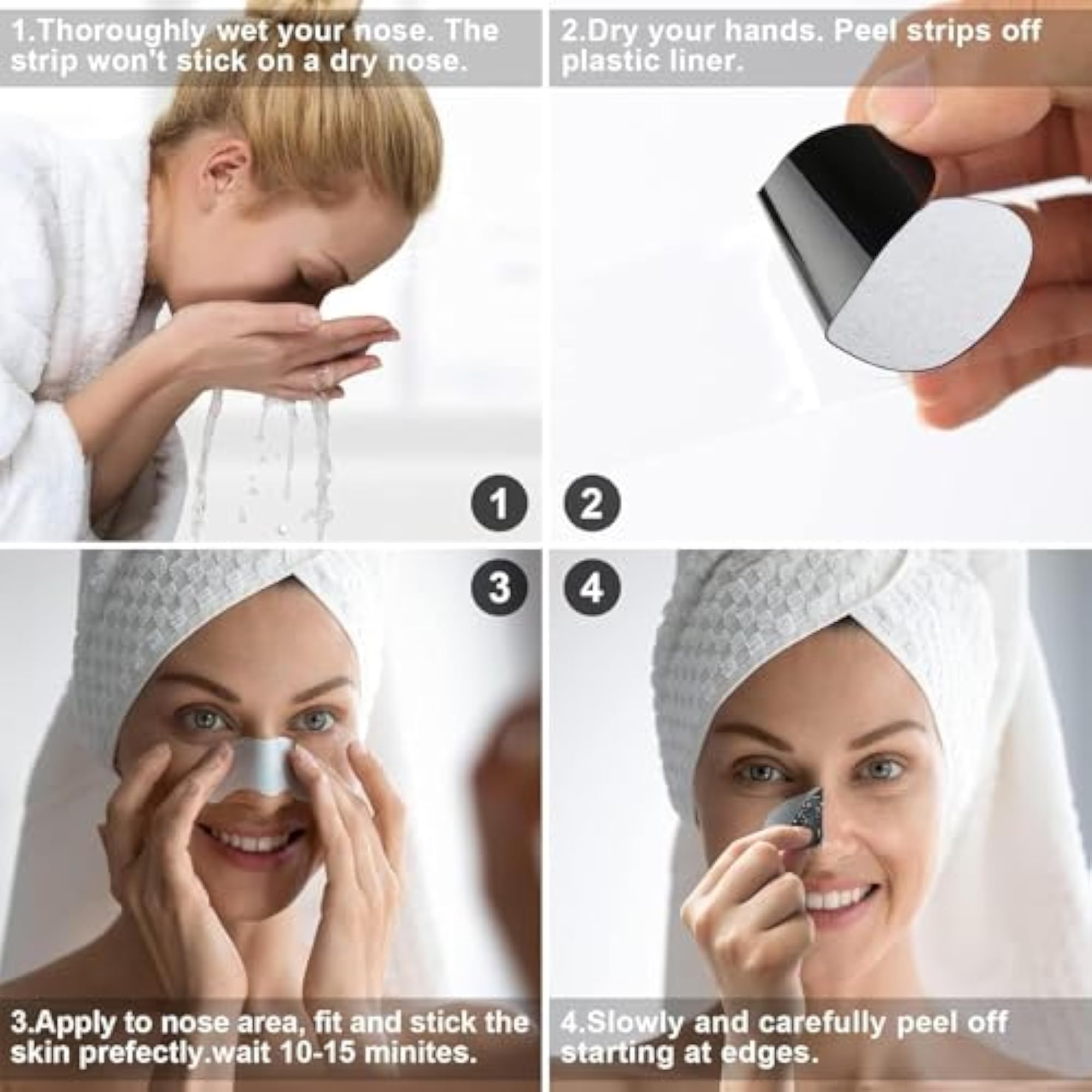 Nose Strips for Blackheads and Whiteheads Removal