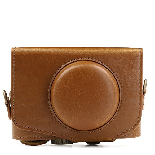 Estuche de cuero MegaGear para Canon PowerShot SX740 SX730 - Fernando Cortés