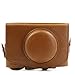 MegaGear MG1175 Canon PowerShot SX740 HS, SX730 HS Ever Ready Leather Camera Case with Strap - Light Brown
