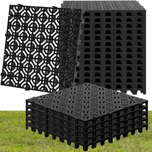 How to Plan Weather Backups for Outdoor Halloween Nights 7 20 Pcs 15.7" x 15.7" Heavy Duty Ground Protection Mats, Interlocking Non-Slip Floor Mat, Heavyweight Gravel Grid Drive on Lawn, 6613 lb Load Permeable Paver for Parking, Outdoor Event Flooring, Black