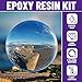 Bond Craftor Epoxy Resin Kit 1Gallon, Clear Crystal Resina Epoxica Food Safe, Casting Resin for Art Craft, Jewelry Making, DIY