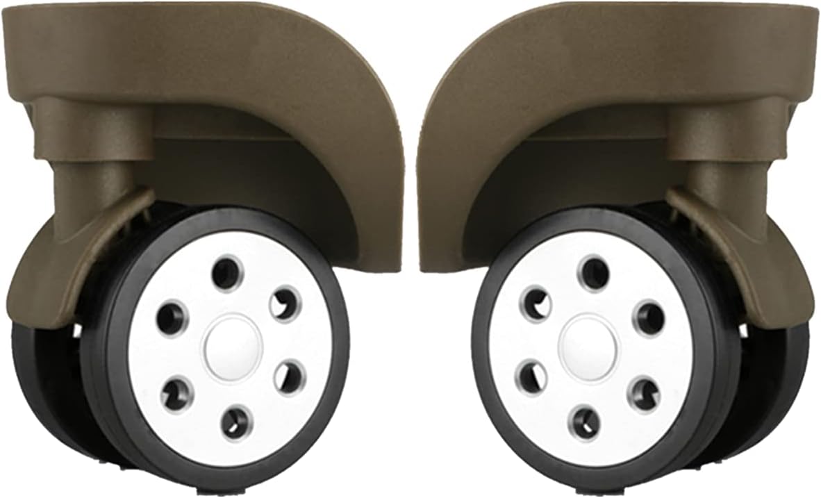 Liaozy888 A Pair/Set Replacement Luggage Wheels W132 (Di
