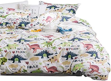 Loussiesd Galaxy Glow in The Dark Duvet Cover for Girls Kids Single Purple Universe Starry Night Bedding Set Super Soft Outer Space Stars Moon Comforter Cover Set Girl Bedroom Glow