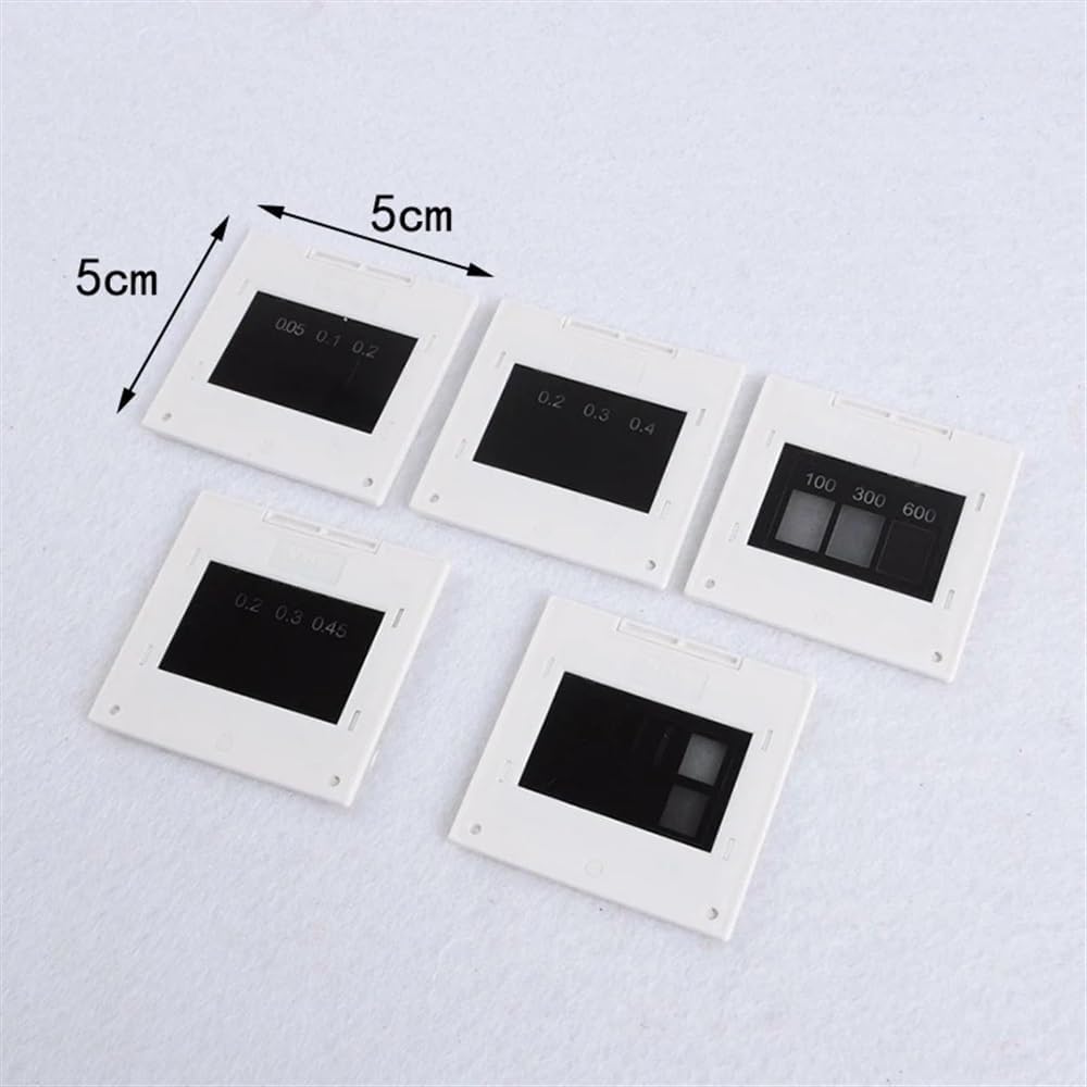 Prisms & Kaleidoscopes 5 PCS 50X50mm Interference Diffraction Grating Set Double Triple Slit Round Hole Grid Optical Instrument Science Classroom Optics Kits