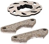 T8/t8 V3/TR8 Team C – Steel Brake Disc (1) with Carbon Fibre Brake Pads (2) (tu0887)