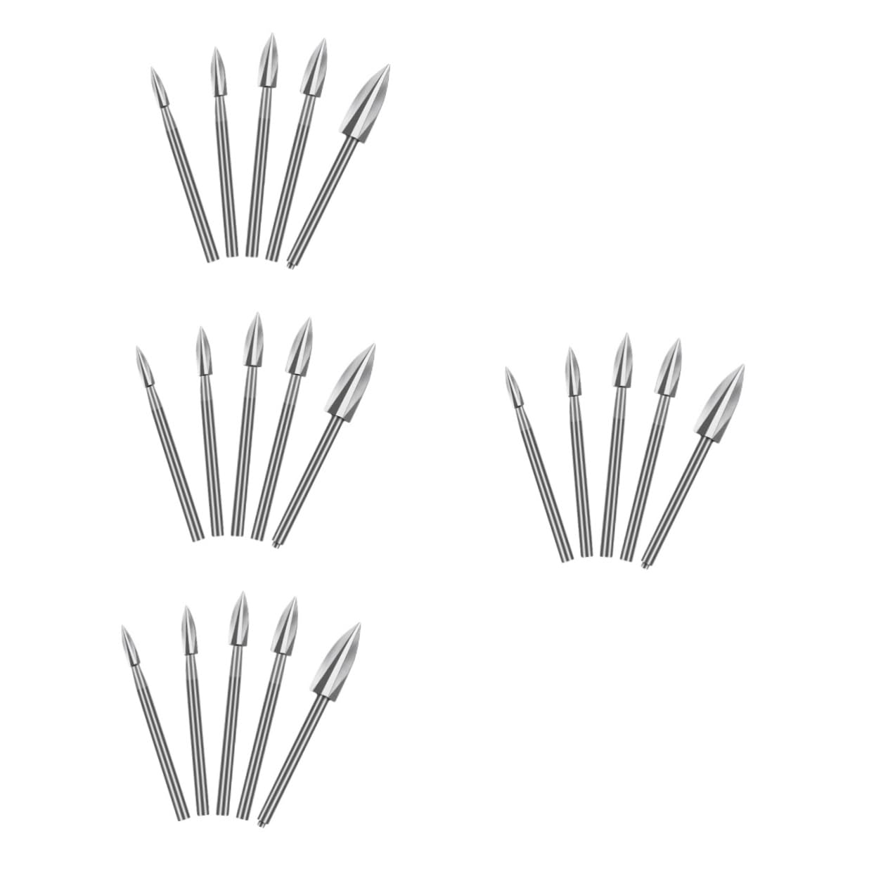 SHINEOFI 4 set Set Di Punte Per Trapano Elettrico Per Lavorazione Del Legno Accessori Fai Da Te Per Lavorazione Del Legno Kit Per Trapano Punte Per Trapano Utensili Per 5 pezzi*4