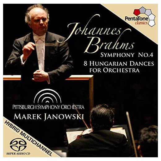 Brahms: Sinfonia Nº 4, 8 Danzas Hungaras Para Orquesta / Orq. Sinf. De Pittsburgh - Janowski