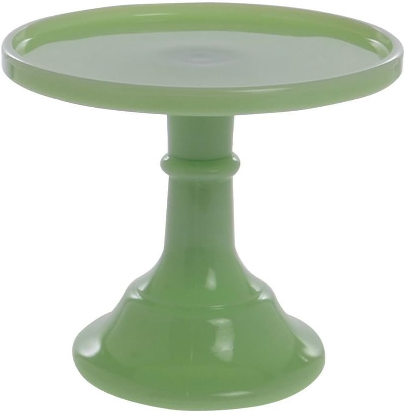 Mosser Glass Jadeite 6" Cake Stand -