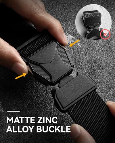 Image of Chaoren Leather Ratchet Belt 2 Pack Dress with Click Sliding Buckle 1 3 /8 inch in Gift Set Box - Adjustable Trim to Fit