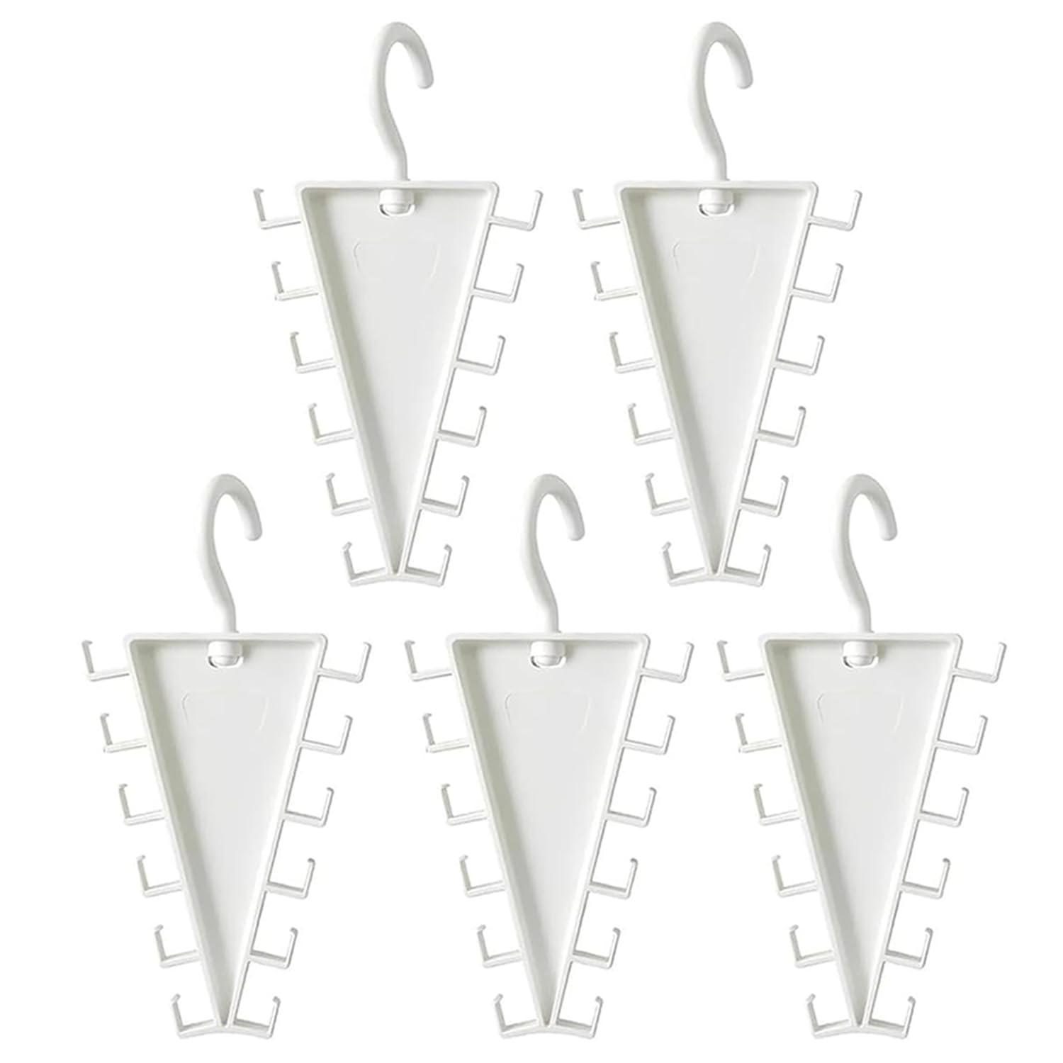 V Shaped Sided Hanger, V-Shaped Double-Sided Closet Organizer Hanger (5pcs)