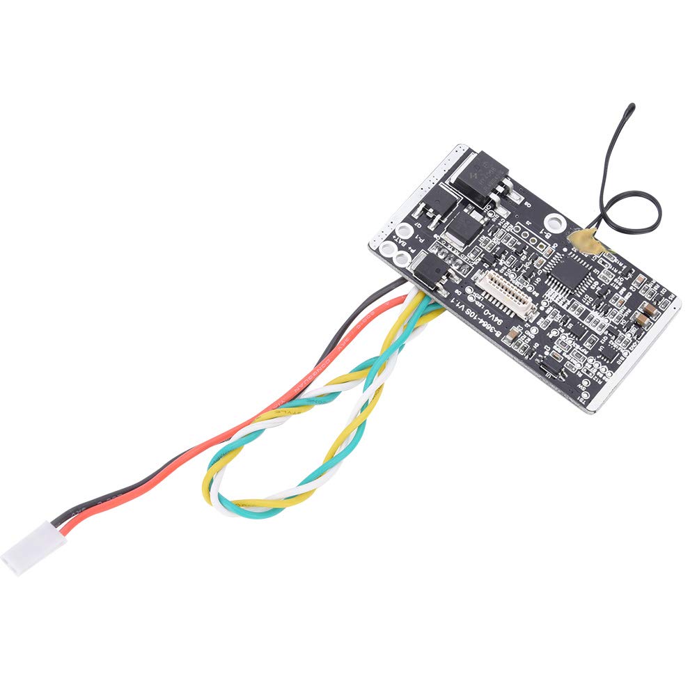 Hidyliu Placa Controladora de Batería para Scooter Eléctrico, Reemplazo de Placa de Circuito BMS de Litio de para M365, Material ABS Duradero, 65x36x2 Mm