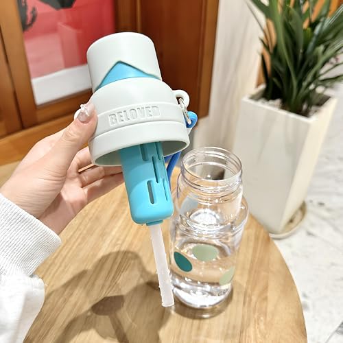 Image of THE VENTI SHOTAY Classic Unbreakable Water Bottle with Sipper BPA Free, Leak-Proof Water Bottle Ideal for Office, Sports, School, Gym (760ML-White)