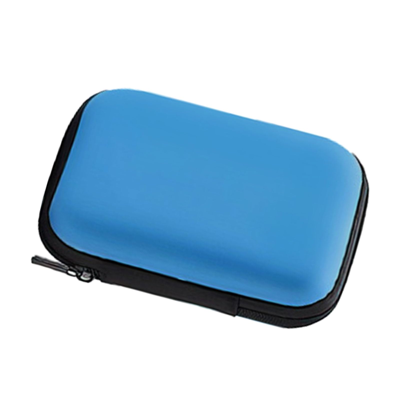 Yanwuwa Blue Carrying Case Storage Box With Pocket For Handheld Gaming Console Storage Bag Shockproof Case Handheld Console Organizers