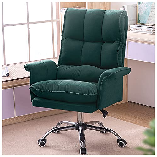 Silla de oficina con respaldo alto, soporte ergonómico, función de inclinación, silla giratoria ajustable para juegos para oficina en casa, asiento cómodo con ruedas