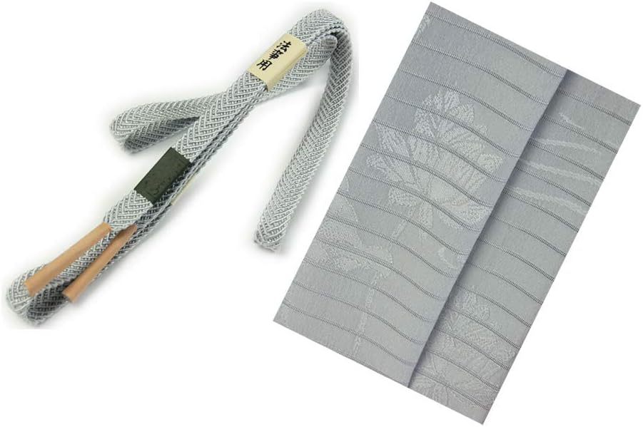 正絹女物長襦袢反物 紋楊柳ちりめん 薄ピンク暈し染 古典地模様入り