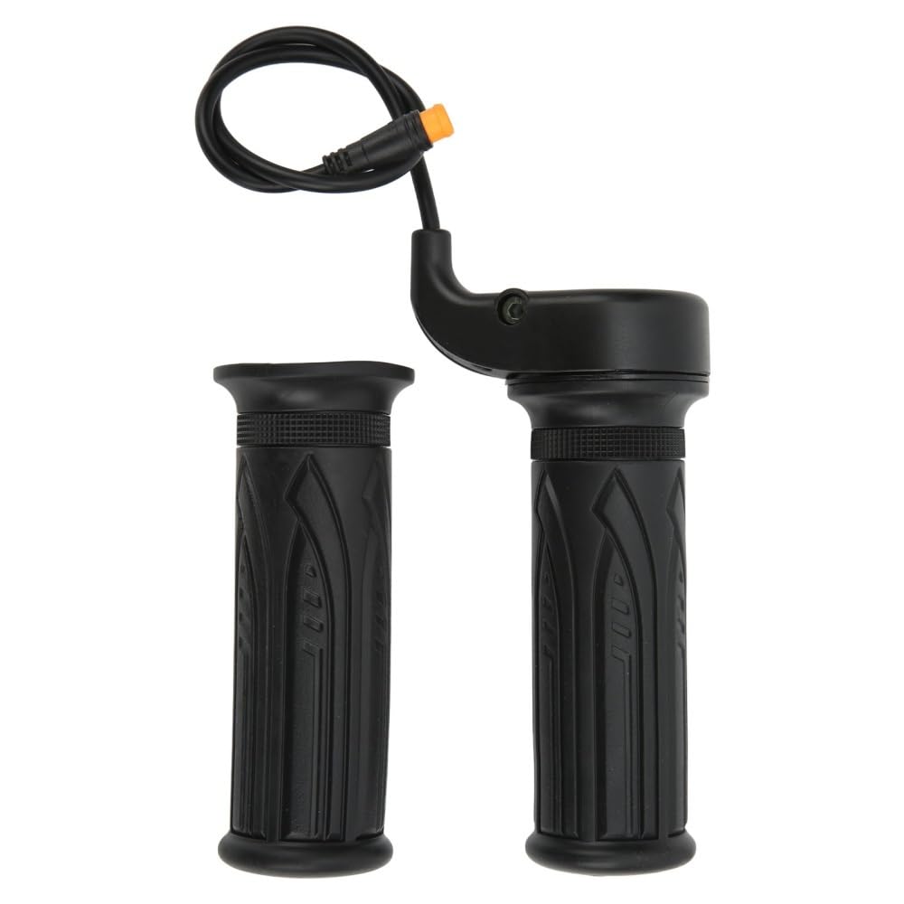 poignée Caoutchouc Lot De 2 Poignées D'accélérateur pour Vélo Électrique, 20 X 3 Broches, Antidérapantes, en ABS, pour Guidon 22, Mm