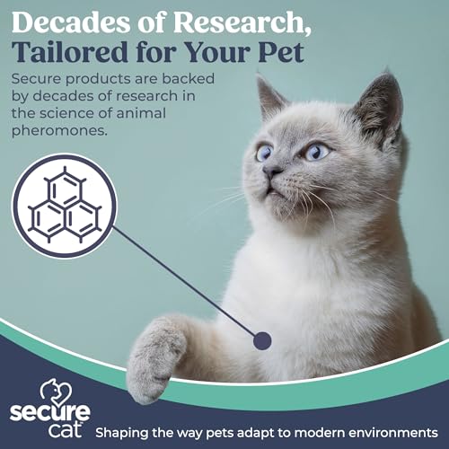 Image of SIGNS SecureCat Pheromone Home Stick Diffuser Refill, Provides 30 More Days of Natural Support for an Environment of Calm and Well-Being, Helping Relieve Any Feeling of Anxiety and Stress