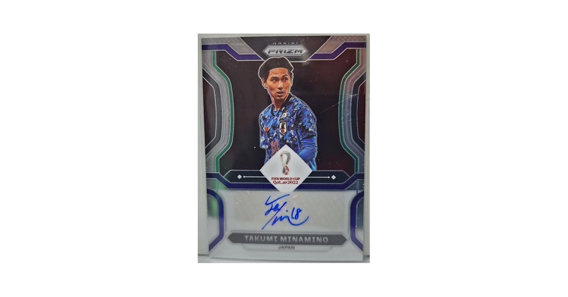 Amazon.co.jp: Takumi Minamino Soccer 22 PANINI PRIZM WORLD