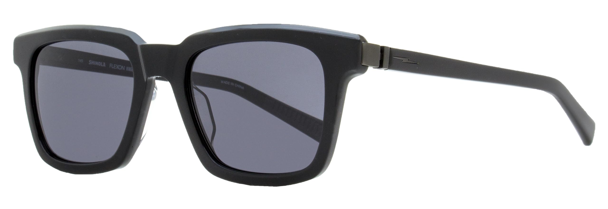 ShinolaMonster Flexon Sunglasses SH1500SM 001 Black 54mm