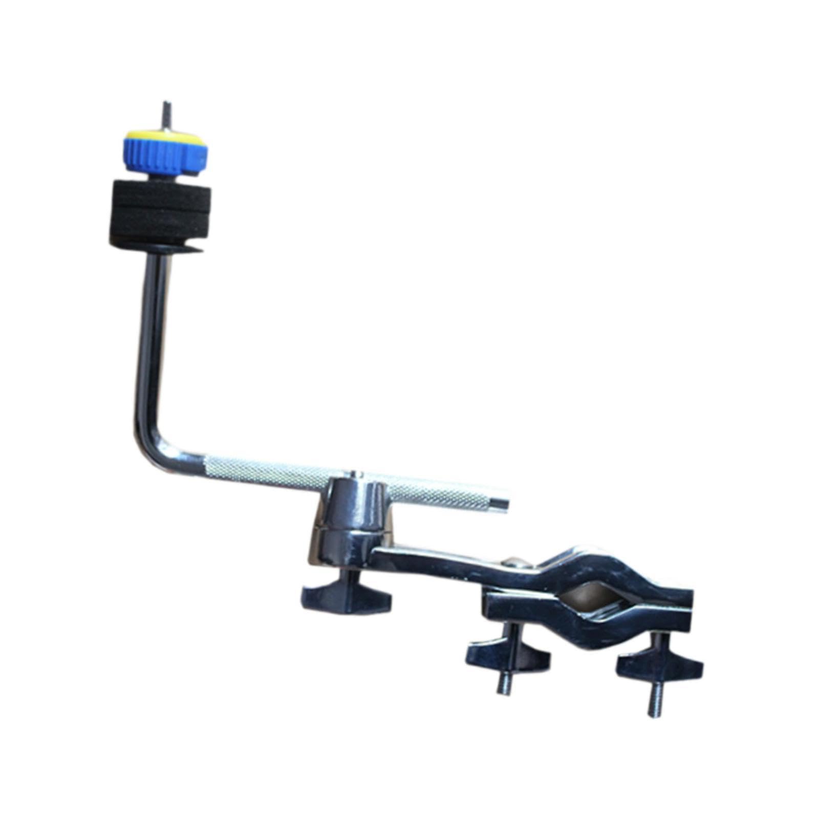 Menolana Cymbal Arm Rod with Bracket Extension Arm Attachment Portable Drum Parts Drum Set Extension Clamp with Cymbal Arm for Live