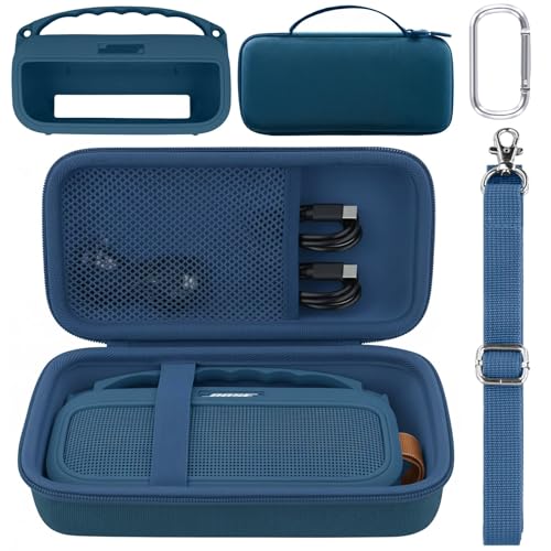 co2CREA Dur Étui de Voyage Rigide Housse Cas pour Bose SoundLink Flex (2nd Gen)/Flex Bluetooth Speaker(boîte Seule,Case Only)