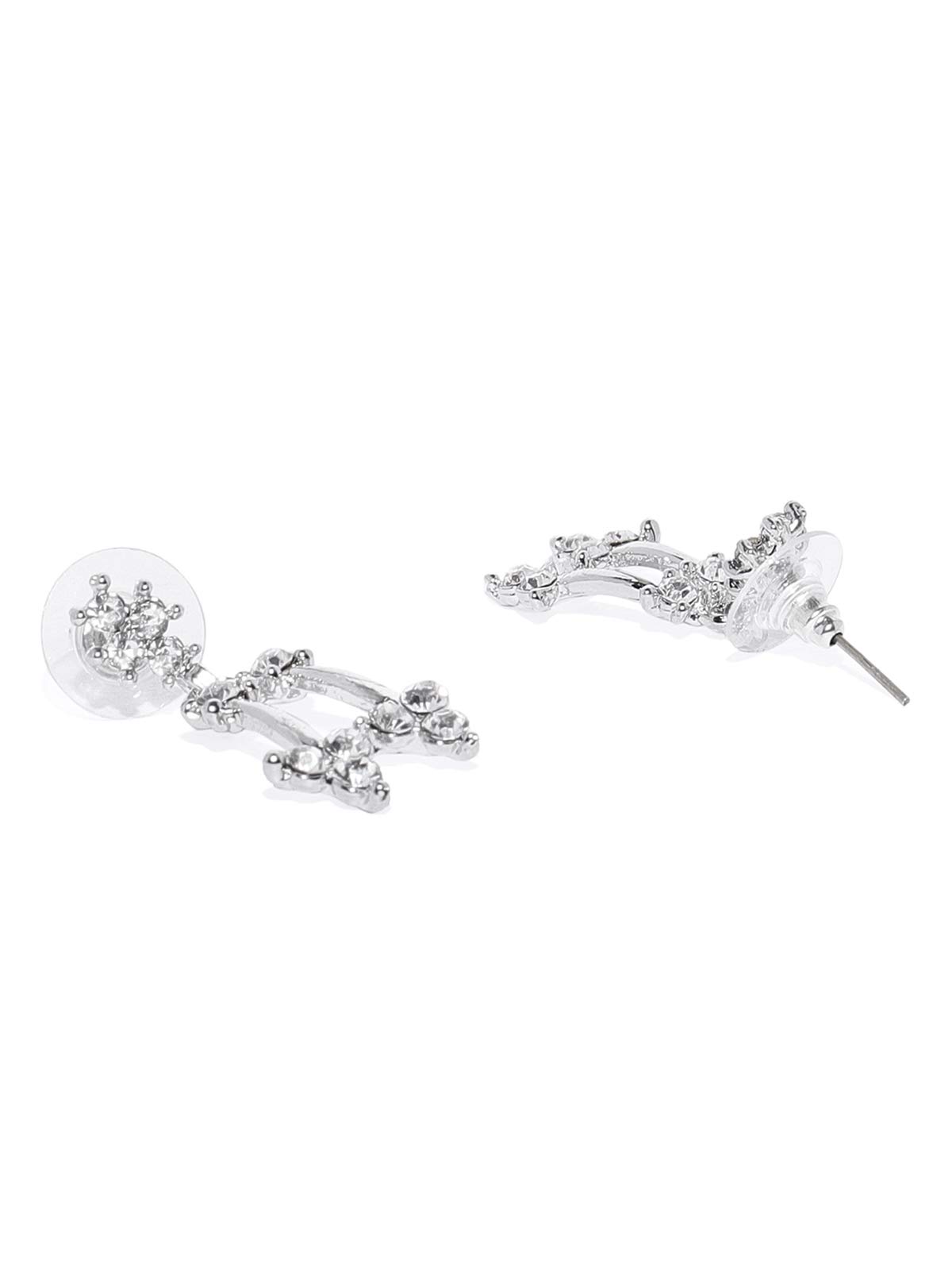 Women's Shimmering Austrian Diamonds Studded Necklace Set