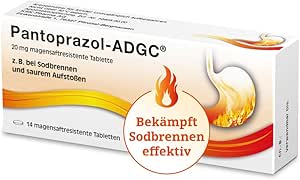 Pantoprazol-ADGC® - 14 Stück - gegen Sodbrennen, saures Aufstoßen ...
