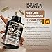 Ceylon Cinnamon Capsules - Extra Strength - Energy, Heart & Metabolism Support - for Men & Women - Pure Natural Extract 20:1 Supplement - Made in USA - GMO & Gluten Free, 120 Capsules, 4 Month Supply