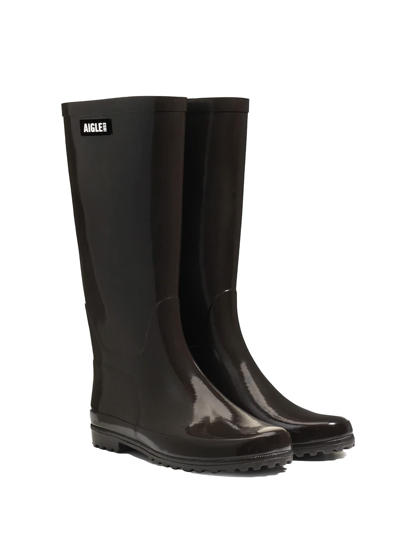 Aigle Women's Eliosa Wellington Boots, Cocoa, 7.5 UK