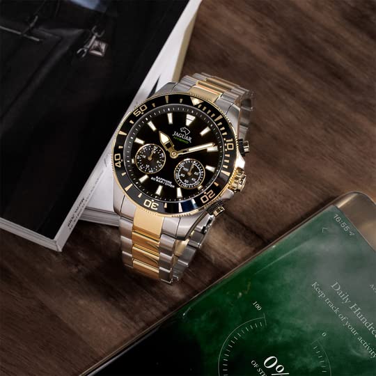 Jaguar Connected J889/2 chronographe homme étanche bracelet acier