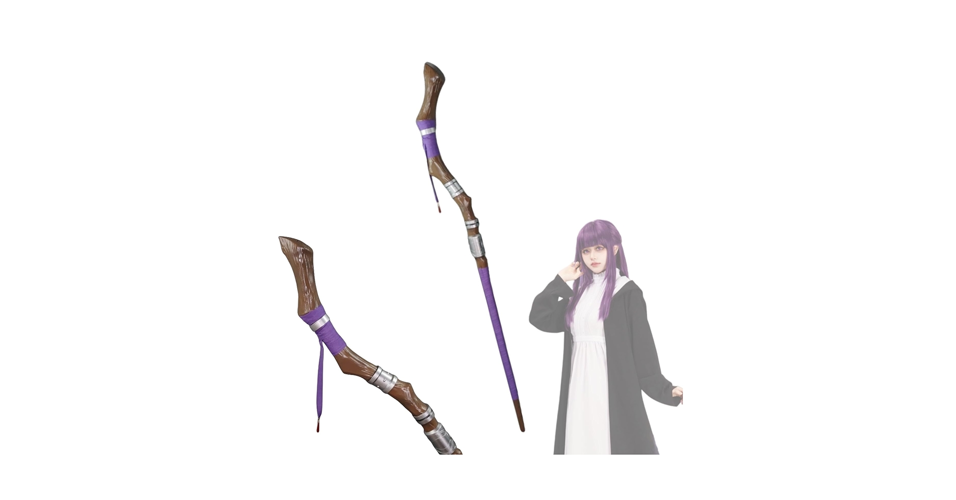 Amazon.co.jp: Plazhen フリーレン フェルン コスプレ道具 法杖