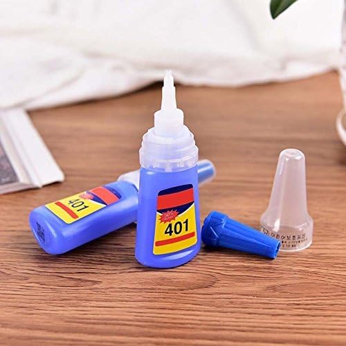 401 glue Bolt Bee Nail Art Glue Rapid Fix Instant Fast Adhesive, Super Stronger Multi-Purpose Glue Tool pack of 2