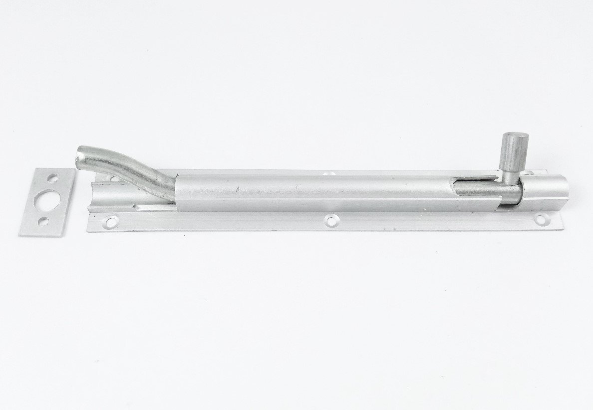 Euroart Aluminium Necked Door Bolt 150 X 24Mm 6''