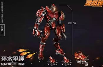 霊機魂　パシフィック・リム クリムゾンタイフーン アクション　フィギュア Amazon | 霊機魂 19cm 機甲 塗装済み 真っ赤 メカ 環太平洋 可動