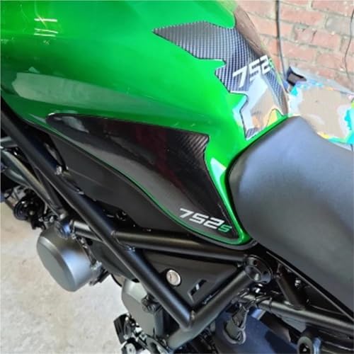 Pegatina de fibra de carbono Benelli 752 S protector de tanque 2022 2