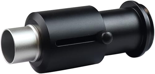 Parco Scientific PA-CM-22 Adaptador de lente ajustable de montaje en C para microscopio estéreo Trinocular, interfaz de cámara de 0.984in