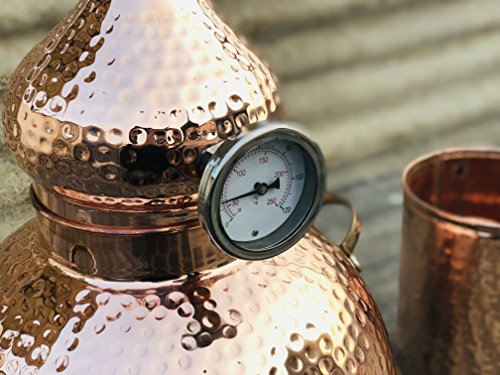 Image of 10 Gallon Pure Copper Alembic Still for whiskey, moonshine essential oils by Copperholic