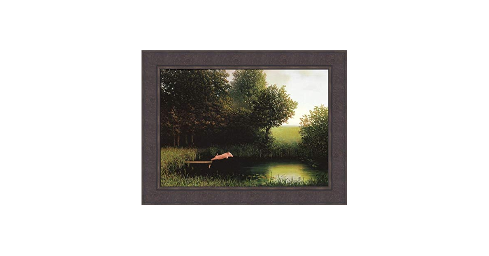 Amazon.com: Diving Pig by Michael Sowa 24x33 Kohler's When