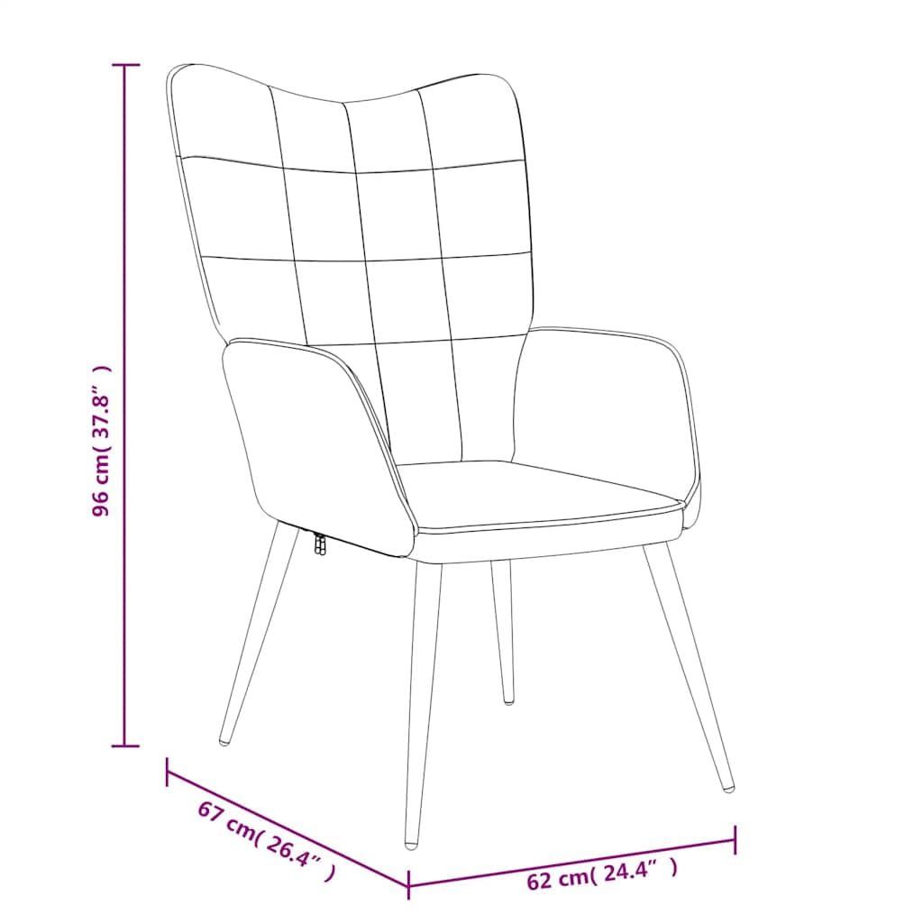 vidaXL Relaxsessel mit Hocker, Sessel mit Stahlrahmen, Relaxstuhl Polsterstuhl mit Armlehne, Fernsehsessel Polstersessel Wohnzimmer, Modern, Hellgrau Stoff