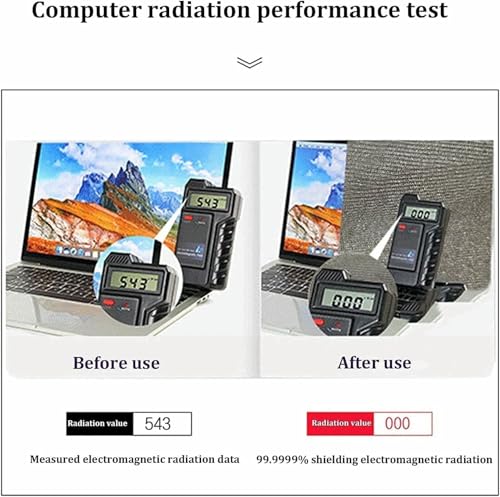 Tissu anti-rayonnement interférence électromagnétique et blindage RFID - 8