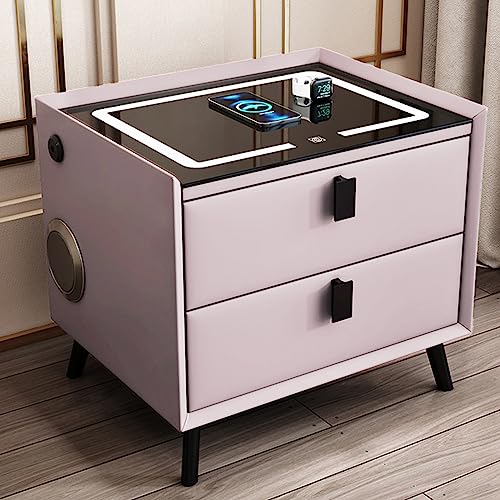 Table de chevet avec station de charge pour éliminer les câbles dans la chambre