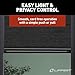 Lippert Thin Shade EcoCell Snap-On RV Window Shade for Prepped Entry Doors with Sun-Blocking Protection, Easy Sliding Operation, Quick Installation - 2025009147