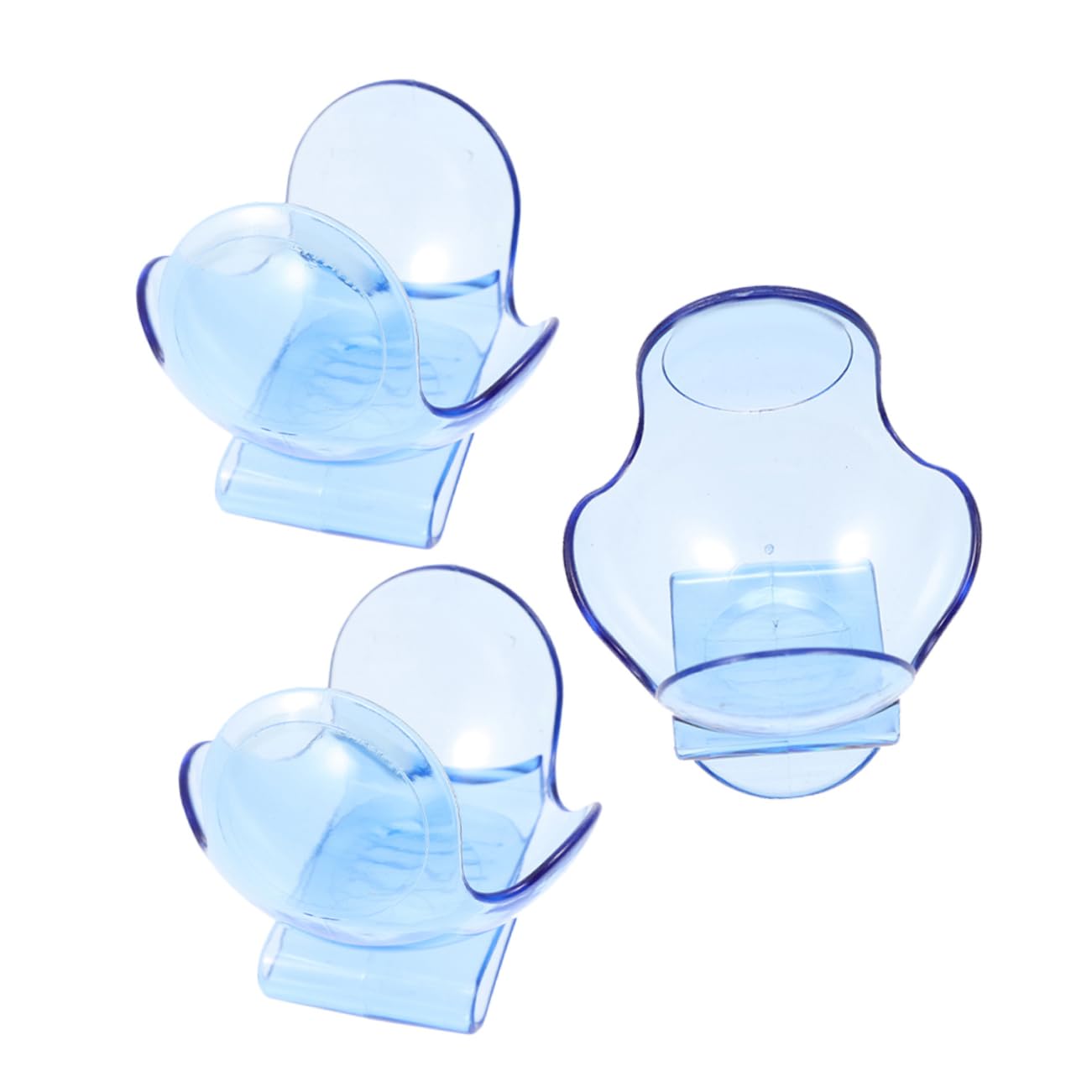 KICHOUSE 3Pcs Tennis Ball Waist Clip Holder Durable Material for Tennis Gear for Training and Outdoor Sports Activities