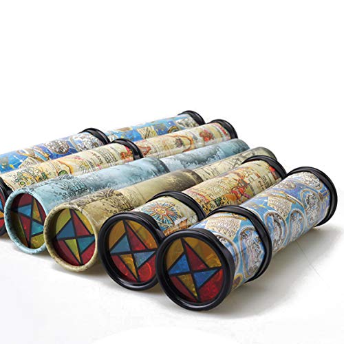 DLOnline 4PCS Old World Kaleidoscope, Magic Classic Toy for Children Kaleidoscope,Classic Toys,Kaleidoscope Toy,Magic Toys,Kaleidoscope for Children,Classic World Toys,Children Toys,Classic World - Thumbnail 5