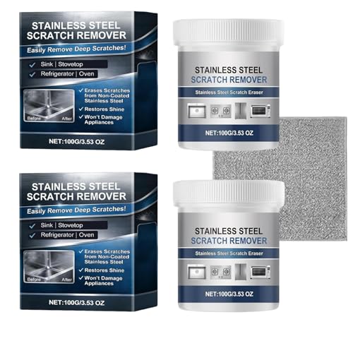 Kit Removedor de Rayones para Acero Inoxidable 2PC miniatura 1